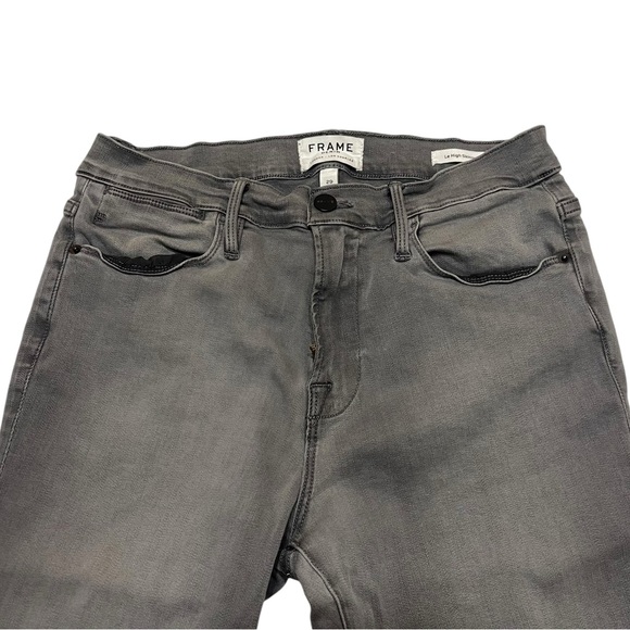 Frame Denim Le High Skinny Jeans Size 29 / 8 Medium Gray Premium Stretch - Picture 6 of 8